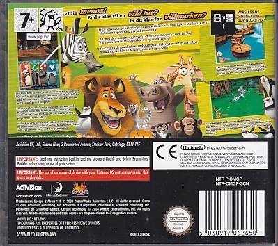 Madagaskar 2 - Nintendo DS (A Grade) (Genbrug)